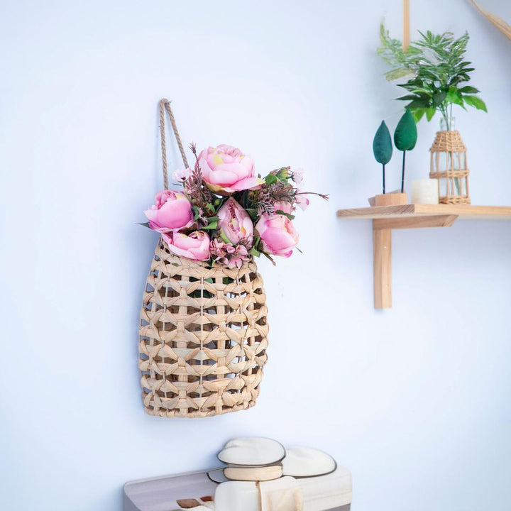 Handgewebter Blumenkorb Karnz