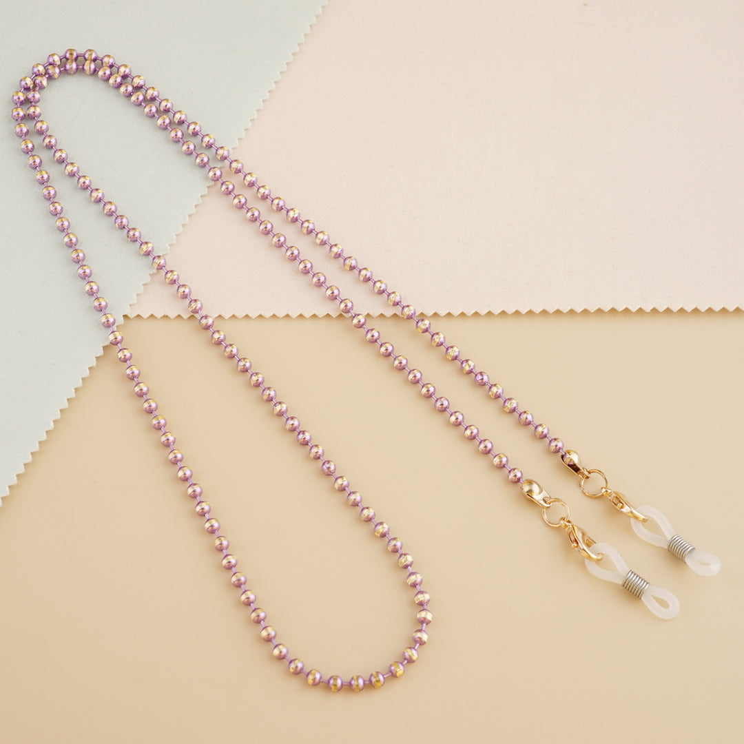 Stylische Perlen-Brillenband Karnz