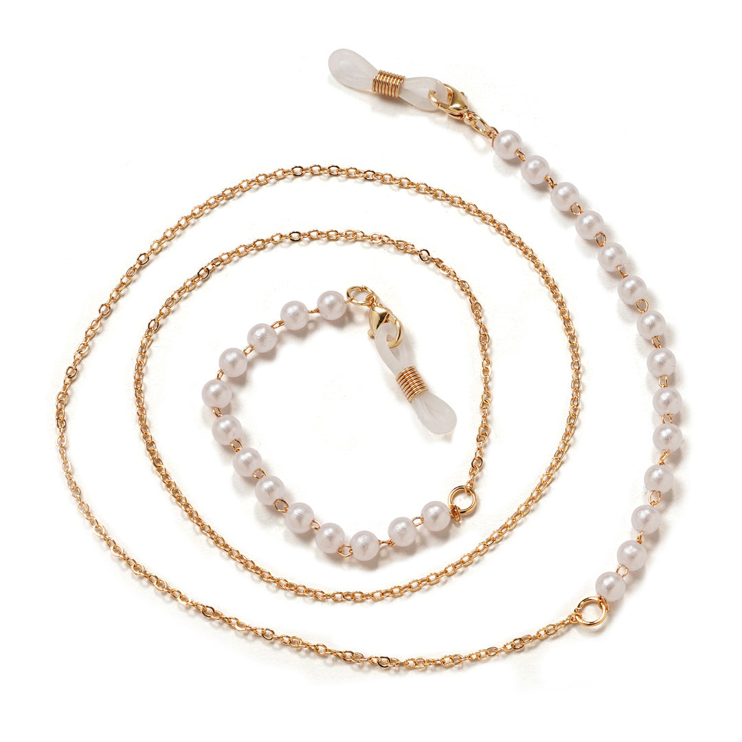 Farbige Perlen Brillen Kette Karnz 1786688581