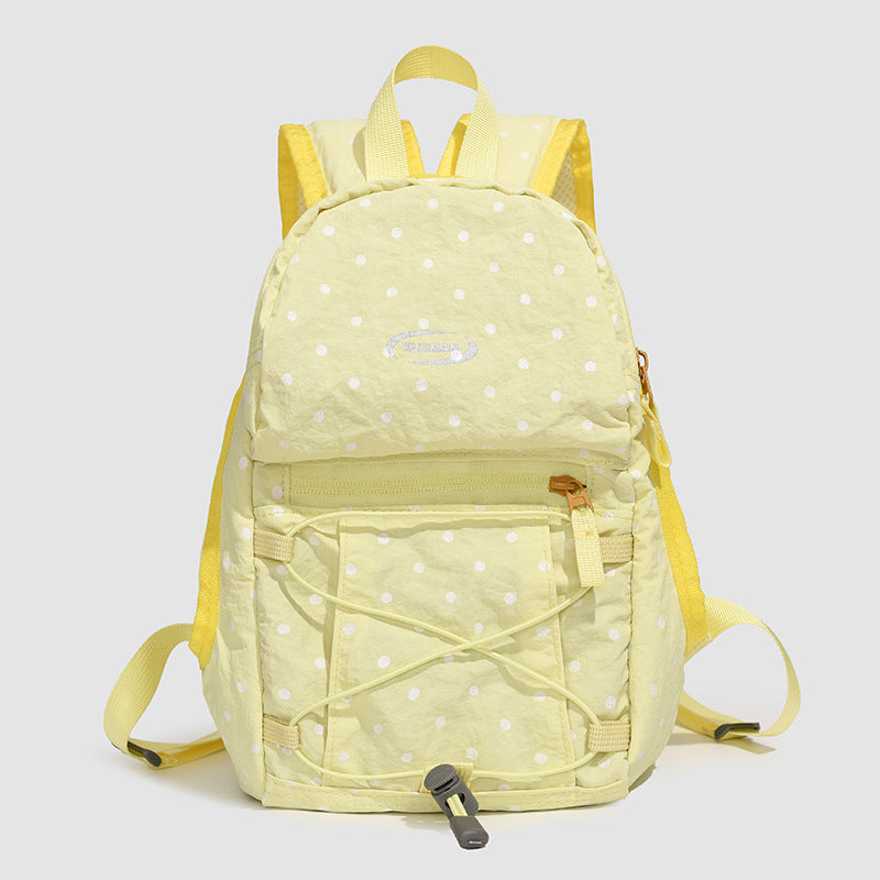 Trendy gepunkteter lässiger Rucksack Karnz
