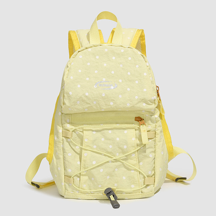 Trendy gepunkteter lässiger Rucksack Karnz