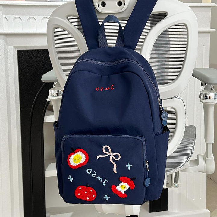 Stylische gestickte Rucksack