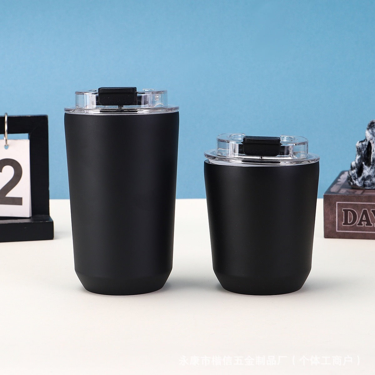 Damen Isolierte Kaffeetasse mit praktischem Drehverschluss Karnz