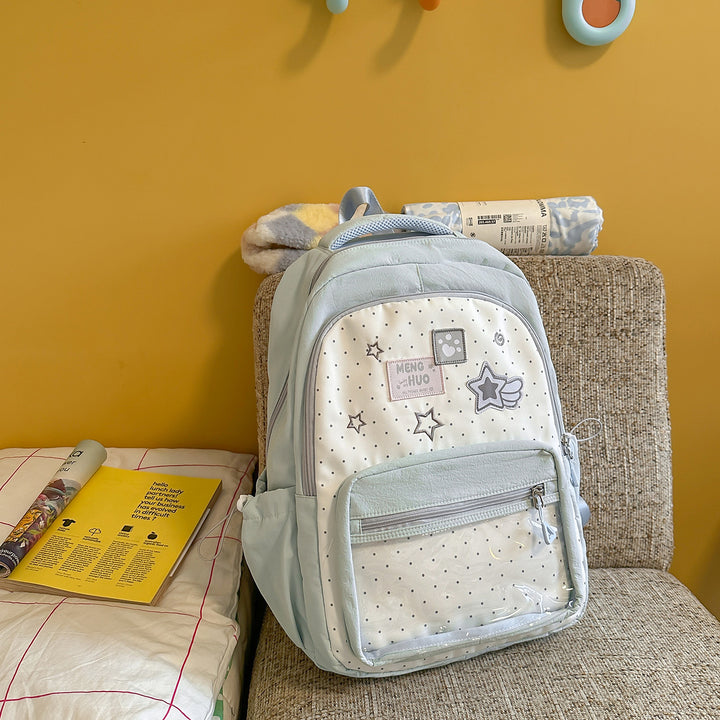 Verspielt Dekorativer Grafischer Rucksack Karnz