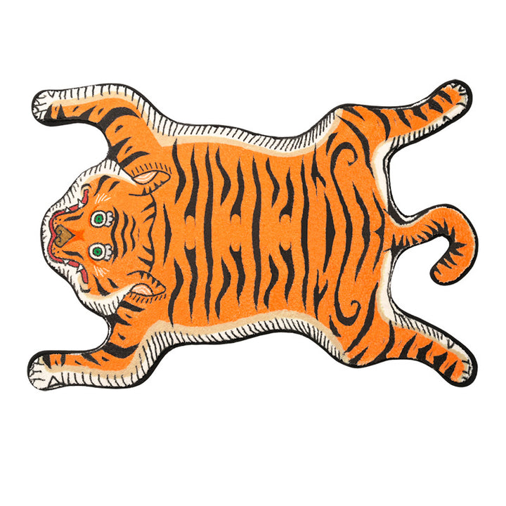 Dekorativer Tiger-Teppich Karnz