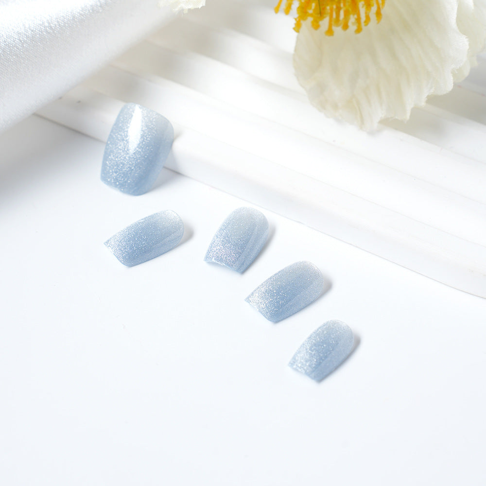 Gradient Glitter Press-On Nail Tips Karnz