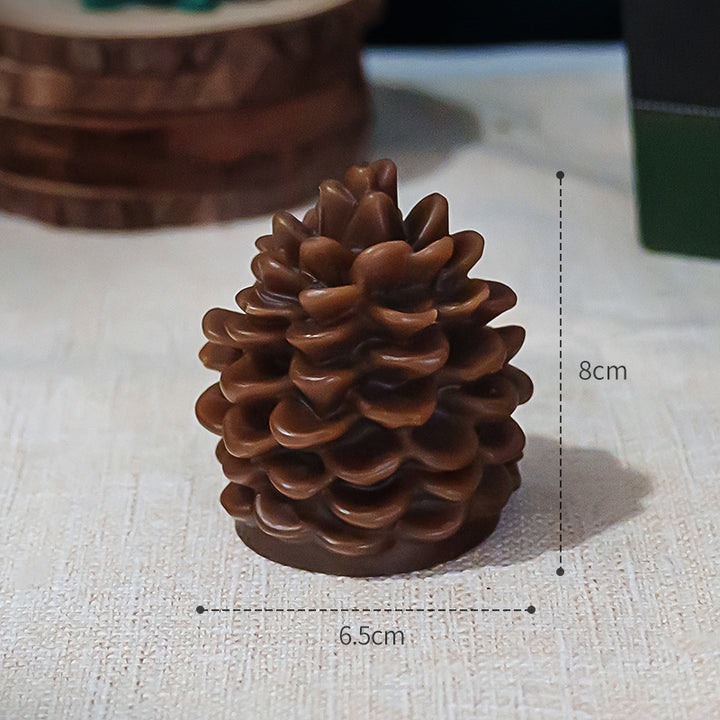 Mini Cone-Schichtige Skulptural Tisch Wax Kerze