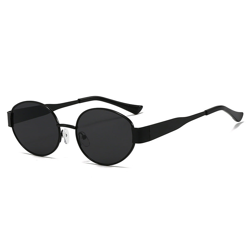 Damen Vintage Sonnenbrille im ovalen Design Karnz