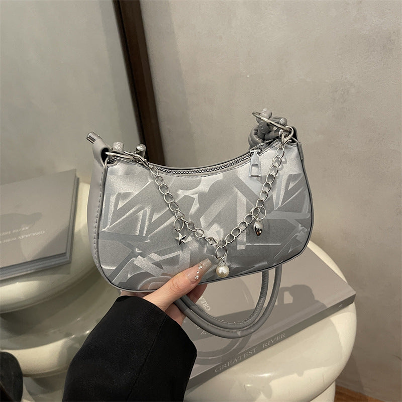 Chic Kettenakzent Handtasche