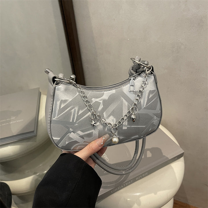 Chic Kettenakzent Handtasche