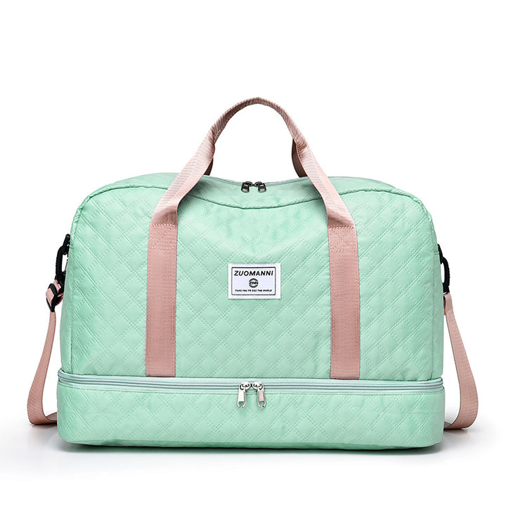 Stilvolle gesteppt Reise-Duffle Karnz 1790692517