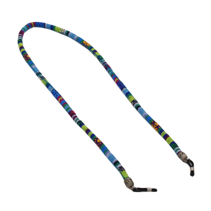 Bunte Woven Eyewear Kette Karnz