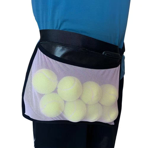 Unisex Tragetasche für Sportbälle mit Netzoberfläche und verstellbarem Trageriemen Karnz