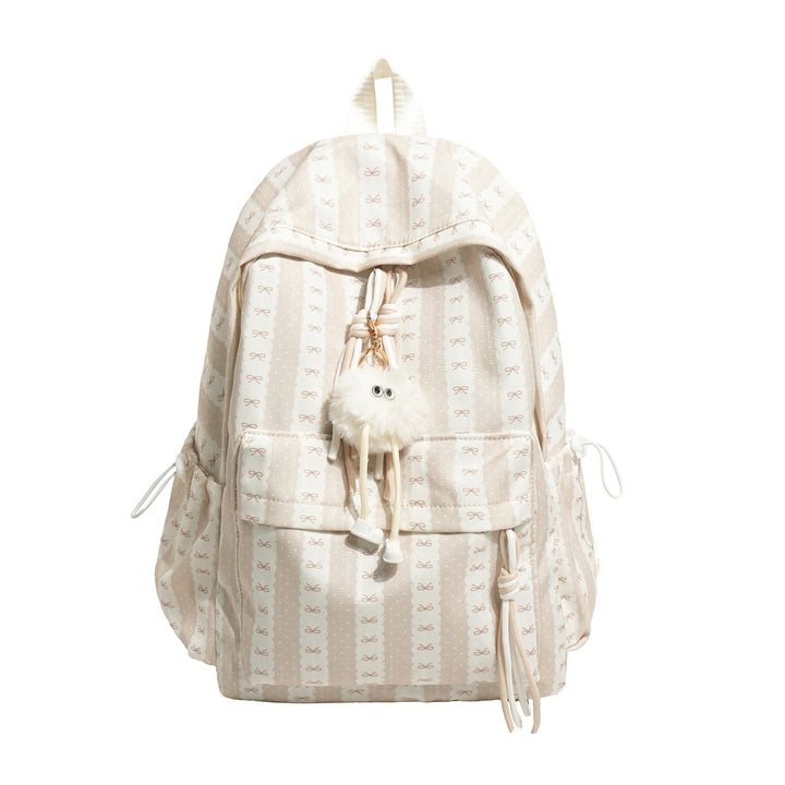 Verspielt gestreifter Rucksack