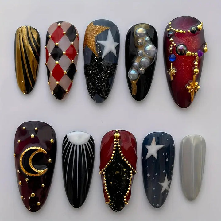 Künstlerisches Nageldesign Karnz