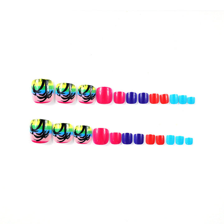 Künstlerische Lebendige Nagelkunst Karnz