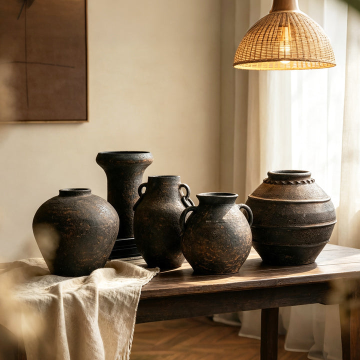 Keramische Blumenvase Karnz