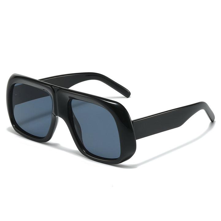 Luxuriöse Übergroße Quadratische Sonnenbrille Karnz