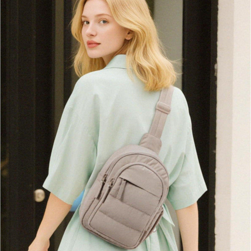Praktische Sling-Tasche mit Mehreren Fächern Karnz