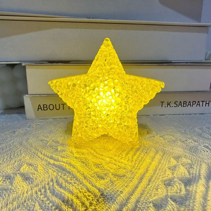 LED Frosted Acrylic Star Ambient Night Lamp Karnz