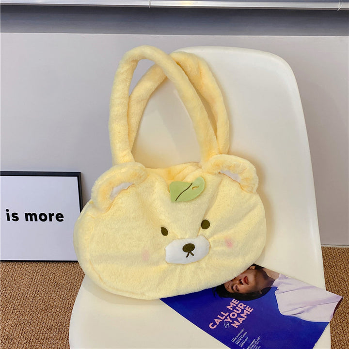 Niedliche Plüsch-Tier-Motiv-Handtasche