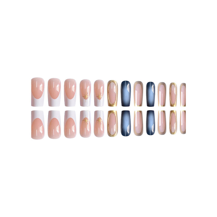 Stylische Press-On-Nagelerweiterungen Karnz