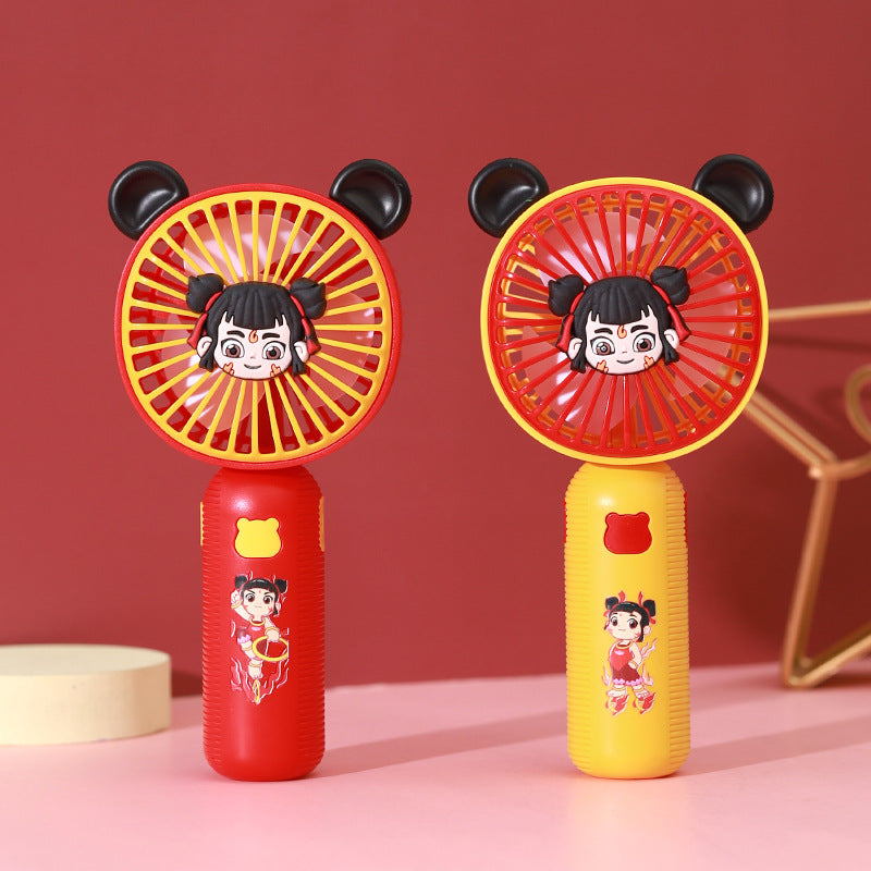 Damen Handventilator mit Cartoon-Design Karnz