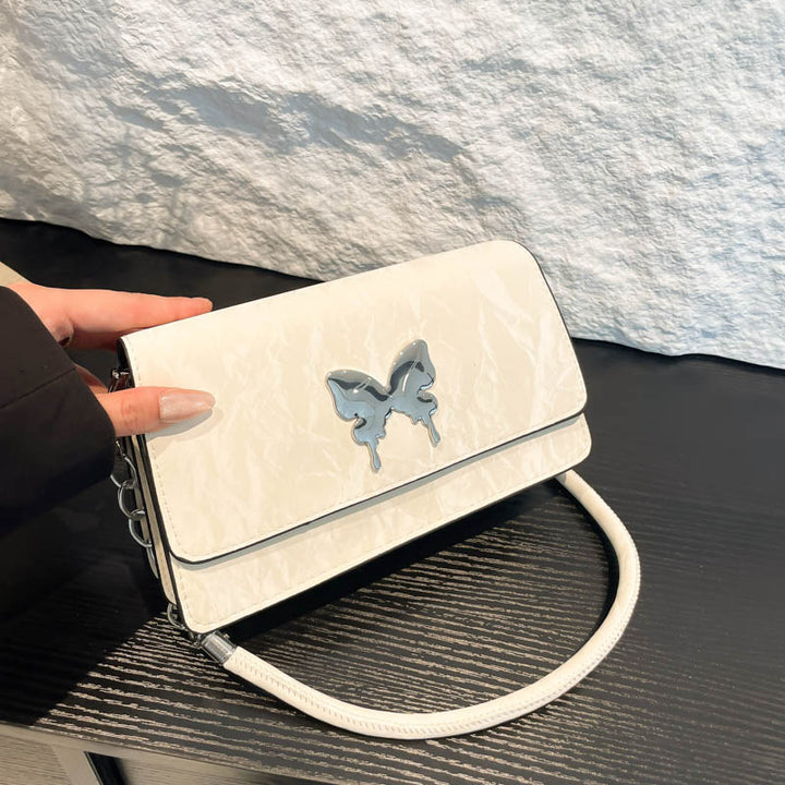 WoElegant Schmetterling Akzent Handtasche Karnz