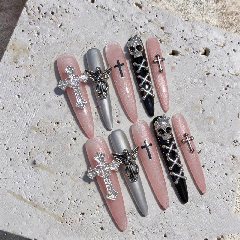 Gothic-Themen Dekorative Nagelkunst Set