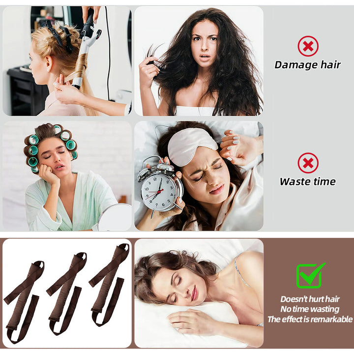 Hitzefreies Haarkreppe-Set