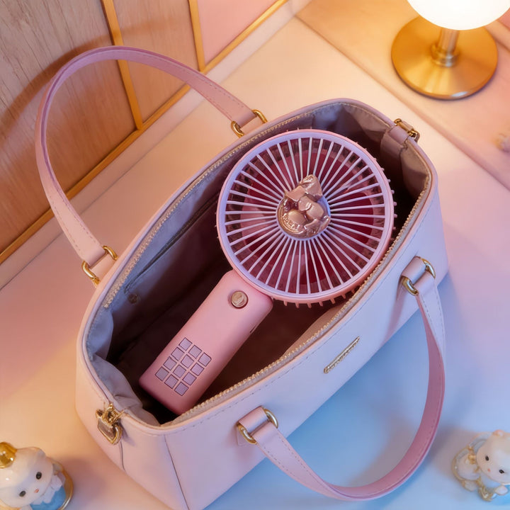 Damen Tragbarer Mini-Ventilator mit attraktivem Kinderdesign Karnz