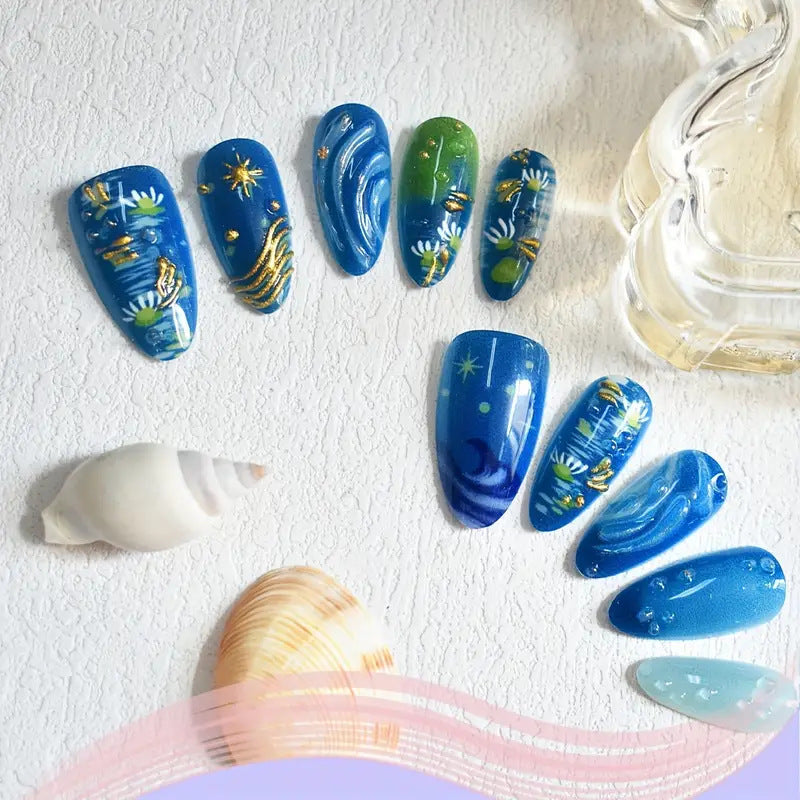 Künstlerisches Nageldesign Karnz