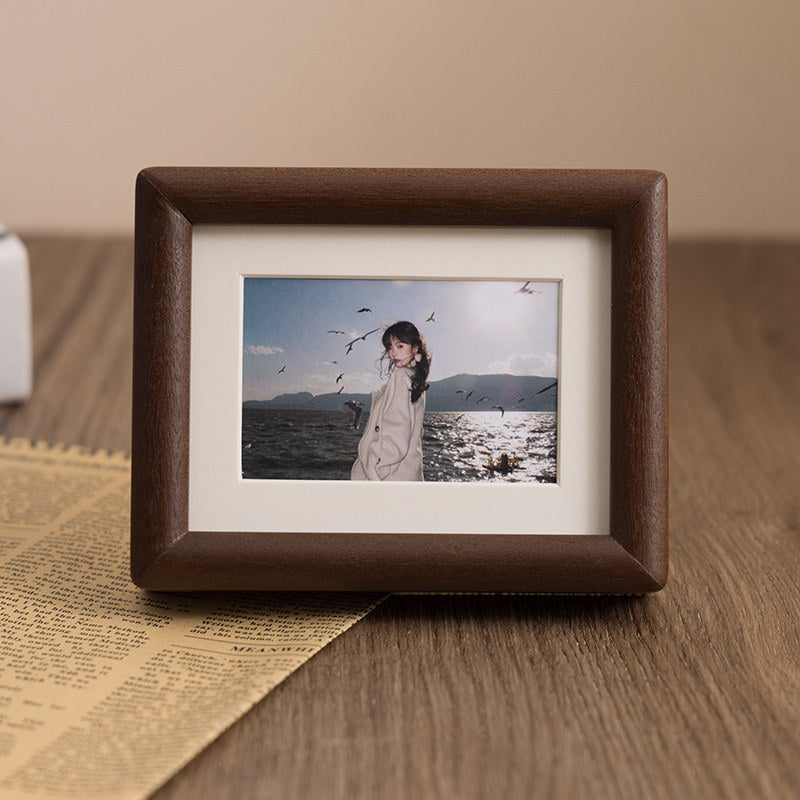 Premium Holzfoto-Rahmen für die Wohnkultur
