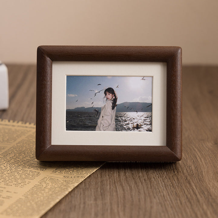 Premium Holzfoto-Rahmen für die Wohnkultur