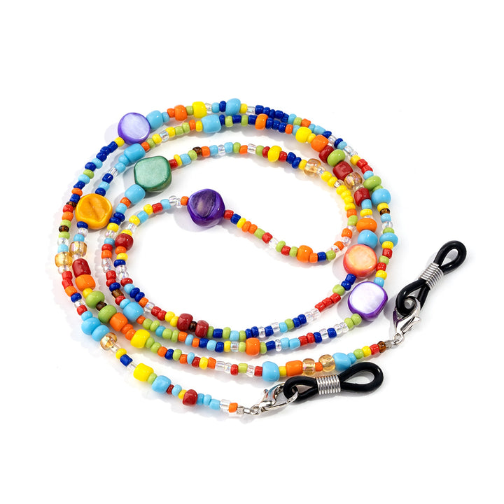 Bunte Perlen Brillen Kette Karnz 1786968074