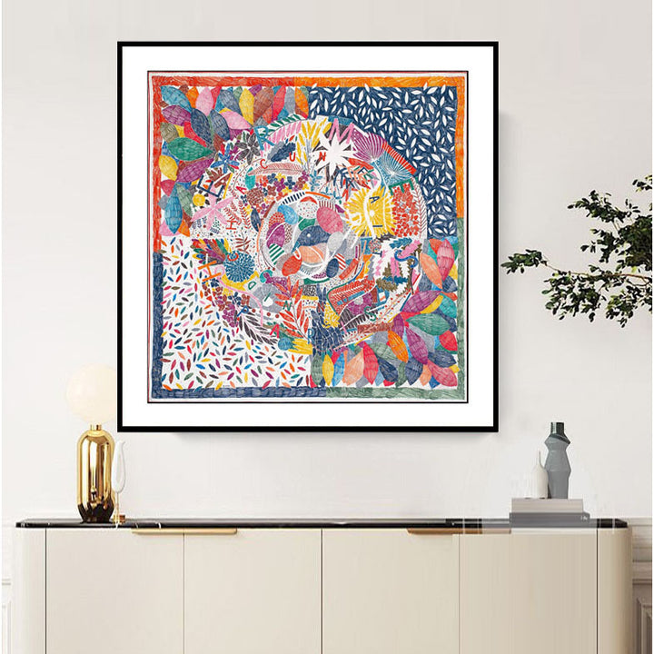 Abstrakte Kunst Druck