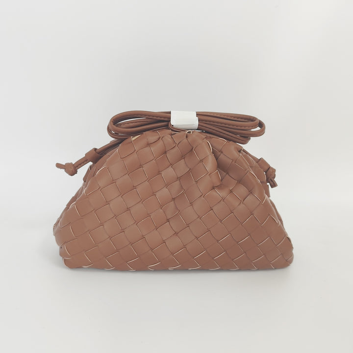 Texturierte Gewebte Handheld Clutch Karnz