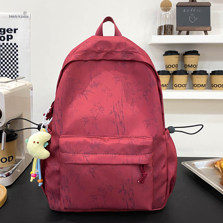 Stylischer Blumenmuster-Rucksack Karnz