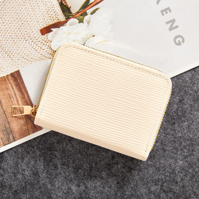 Stylische Reißverschluss-Wallet