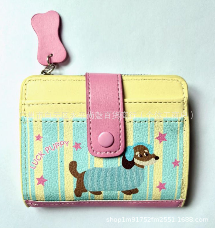 Niedliche hundethemen Münztasche Karnz