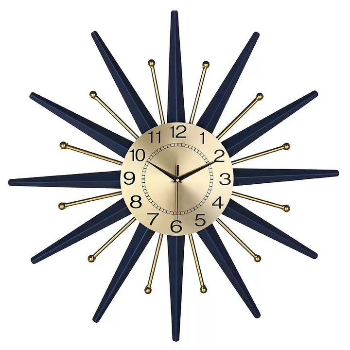Retro Starburst Wanduhr Karnz