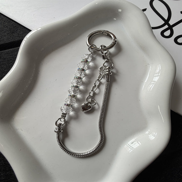 Eleganter Perlen Charm Schlüsselanhänger Karnz 1790134943