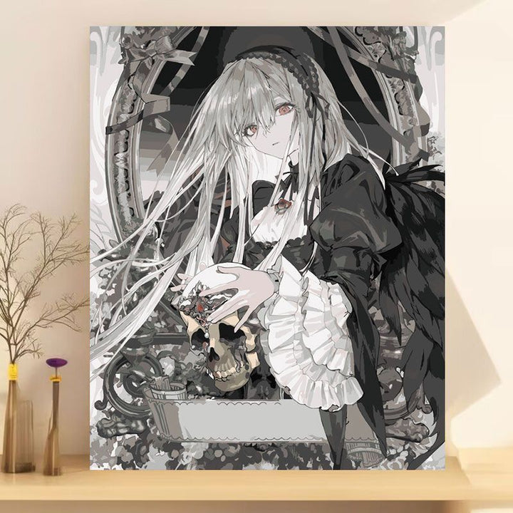 Fantasy Illustration Wandkunst Karnz