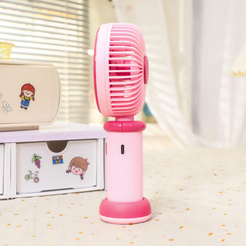 Unisex Tragbarer Handventilator mit integriertem USB-Anschluss Karnz