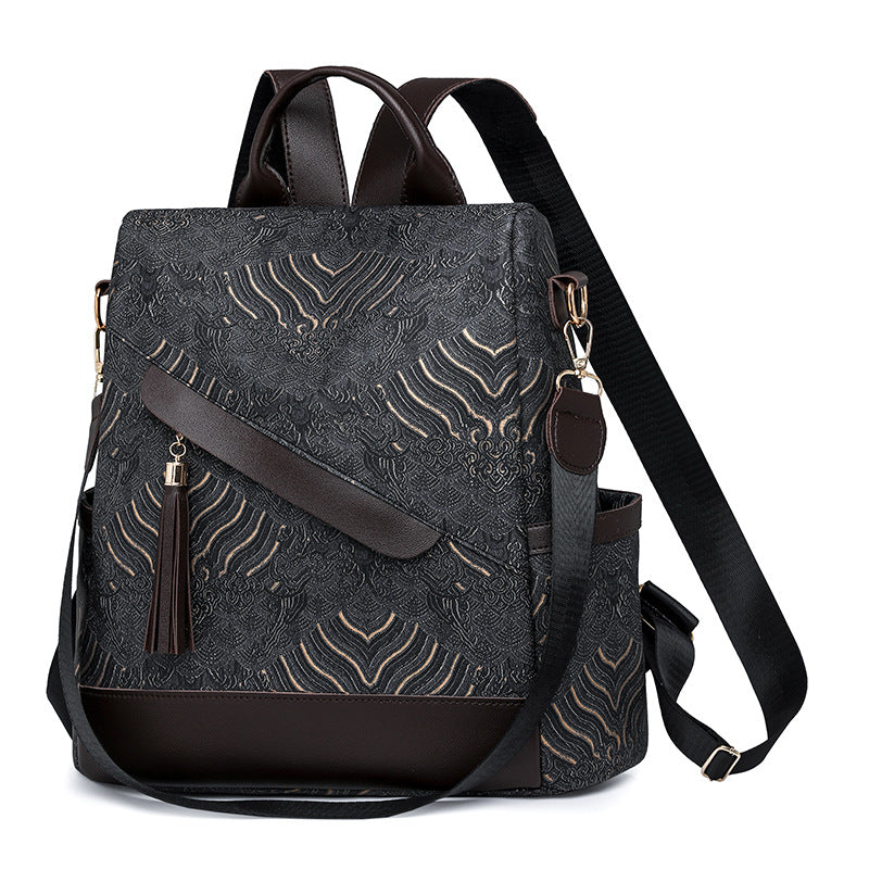 Elegante gesteppten Rucksack Karnz