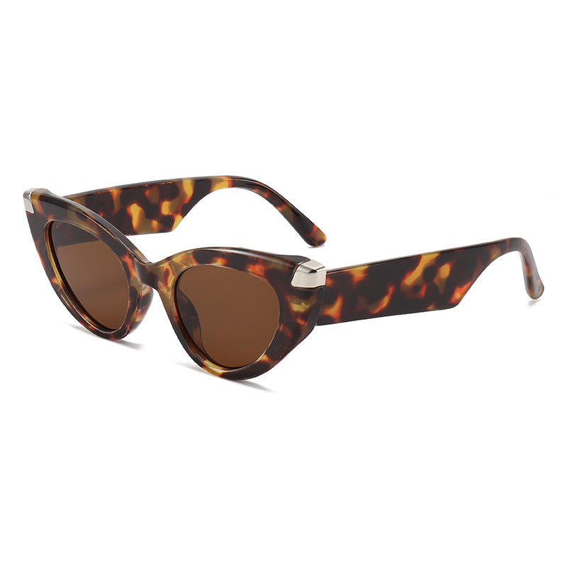 Damen Cat-Eye Sonnenbrille im luxuriösen Tortoise-Design Karnz
