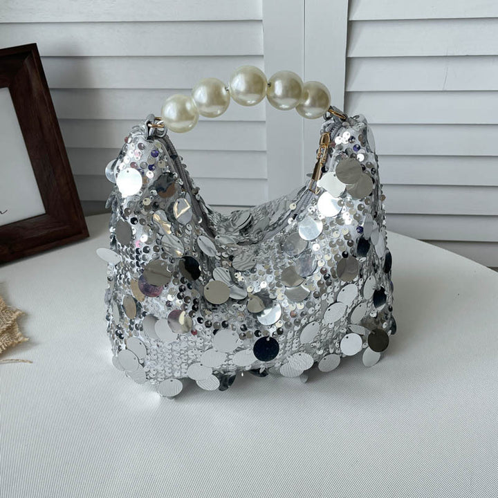 WoChic Glitzernde Abendhandtasche Karnz