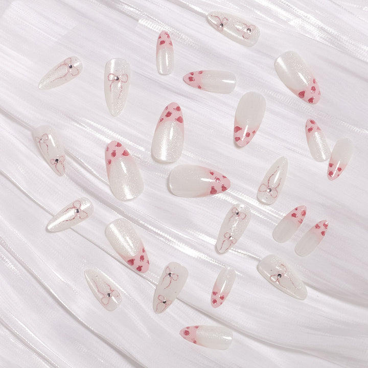 Künstlerisches dekoratives Press-On-Nagelset Karnz