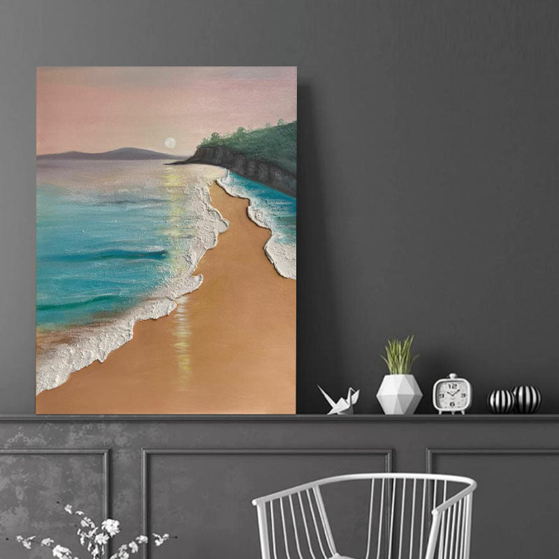 Küstenlandschaft Texturierte Kunst