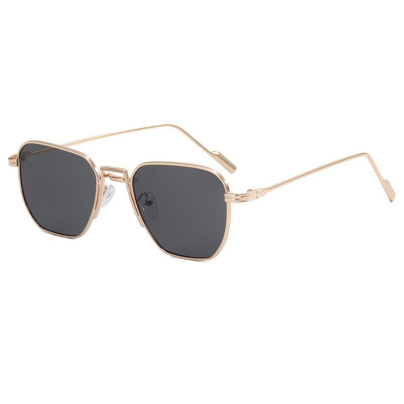 Damen modische viereckige Brille mit minimalistischer Rahmenstruktur Karnz